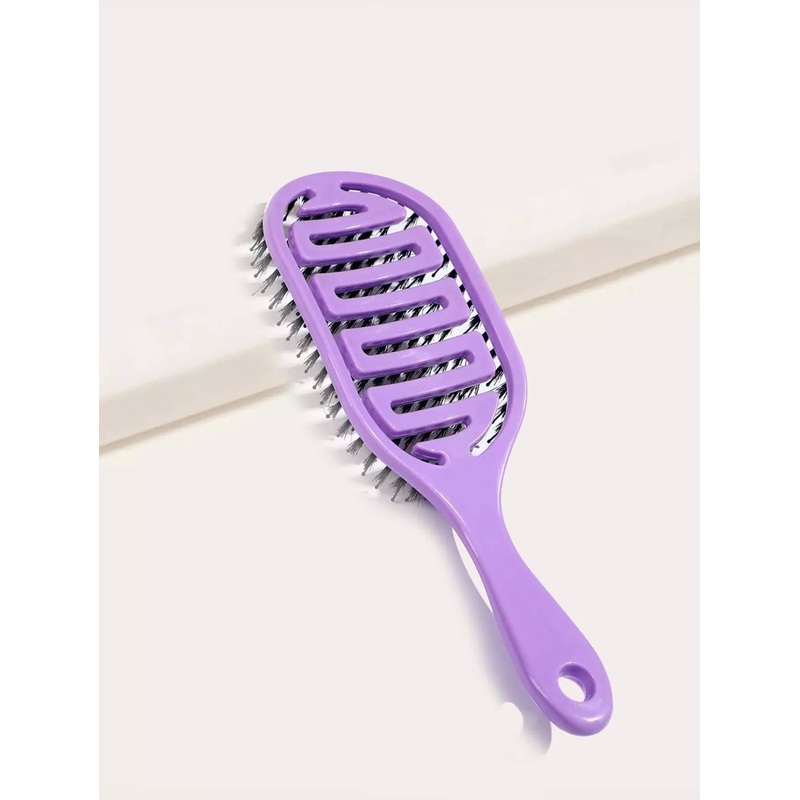 1pc Hollow Out Hair Brush|one-size