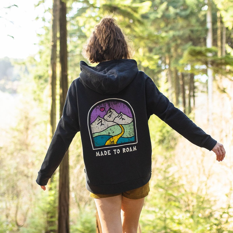 Friday Collective recycelter Baumwoll-Hoodie – Schwarz