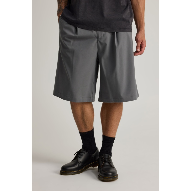 Open Gallery Pleated Woven Short