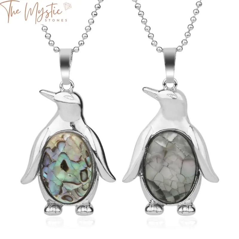 Penguin Shell Pendant Necklace