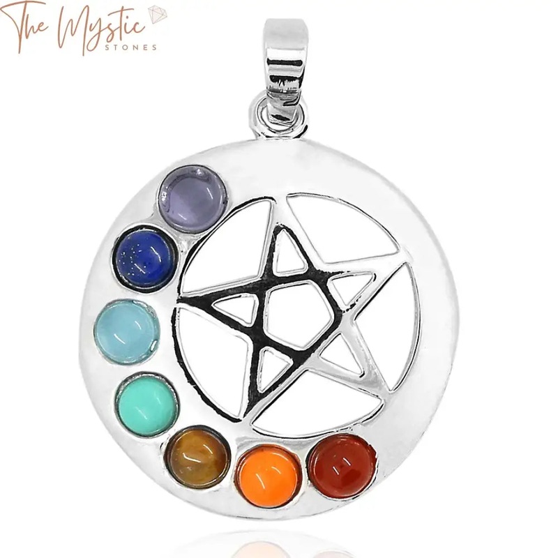 7 Chakra Healing Stone Pendant