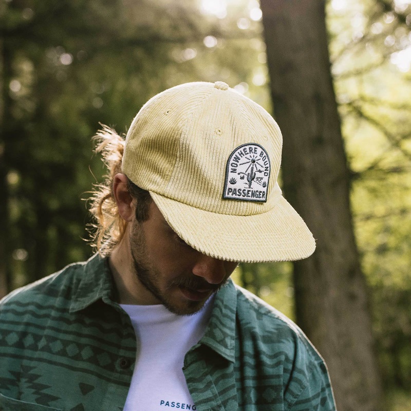 Hazy Recycelte Baumwolle Snapback Kappe – Ockergelb