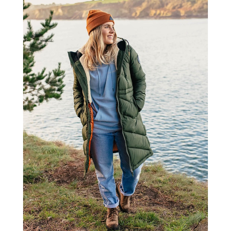 Kinsey recycelte Jacke – Tannengrn