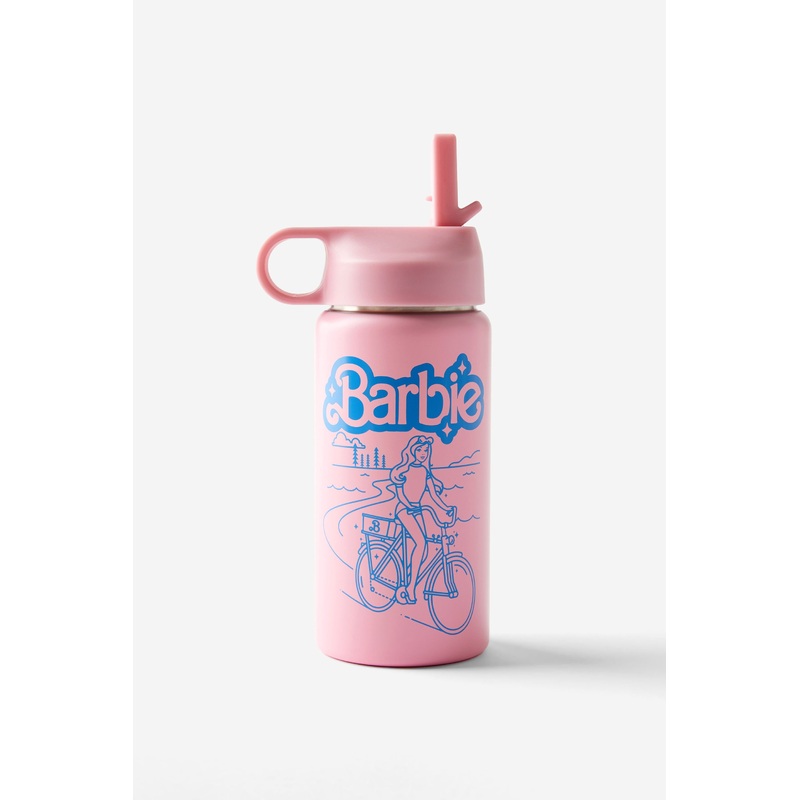 Barbie Kids Metal Drink Bottle