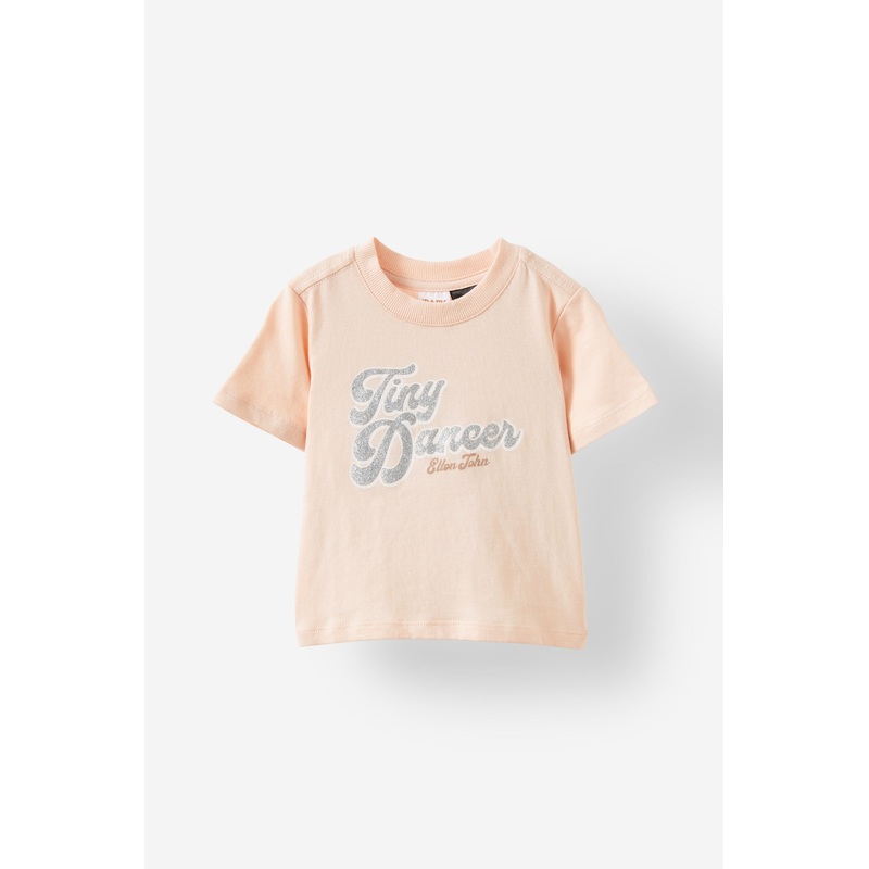 Elton John Short Sleeve Graphic Print Music Tee