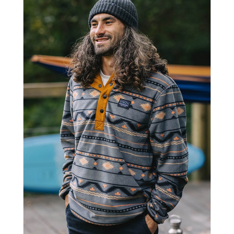 Journey Recycelte Wendejacke – Goldbraun