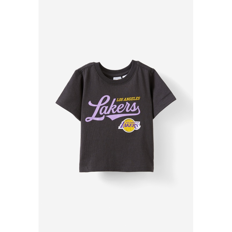 NBA LA Lakers Short Sleeve Graphic Print Tee