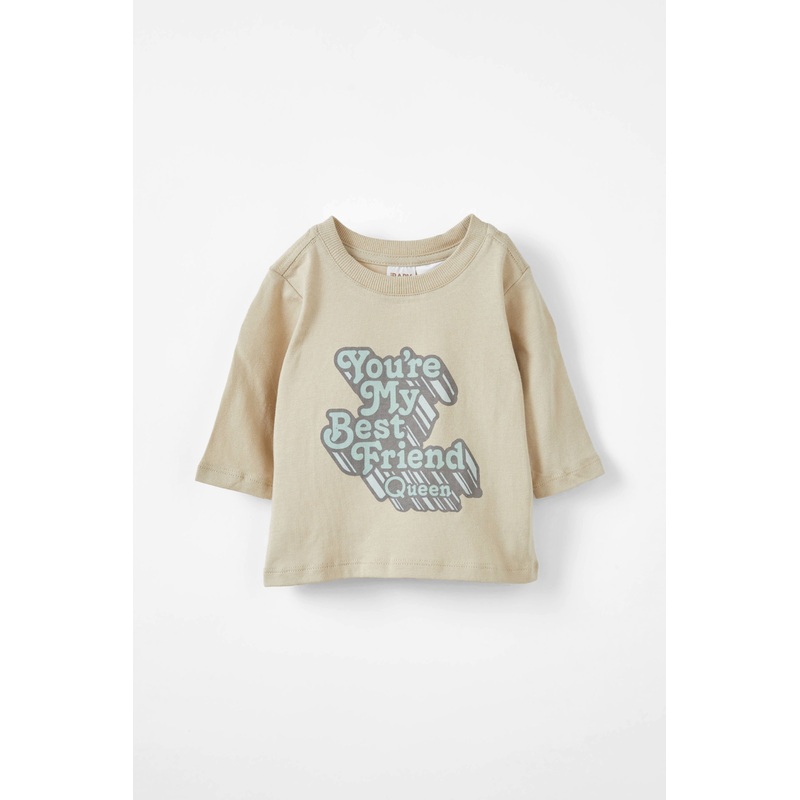 Queen Long Sleeve Music Tee|0-3M|3-6M|6-12M|12-18M|18-24M