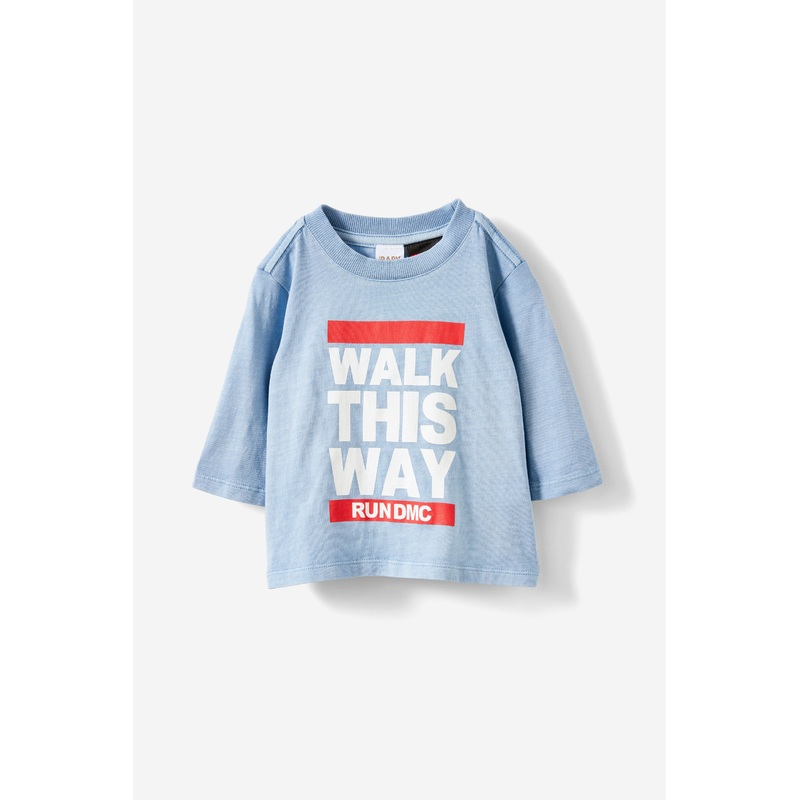 RUN DMC Long Sleeve Music Tee|0-3M|3-6M|6-12M|12-18M|18-24M