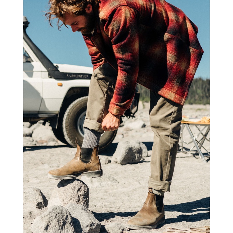 365 Bio-Baumwoll Hose – Staubige Olive