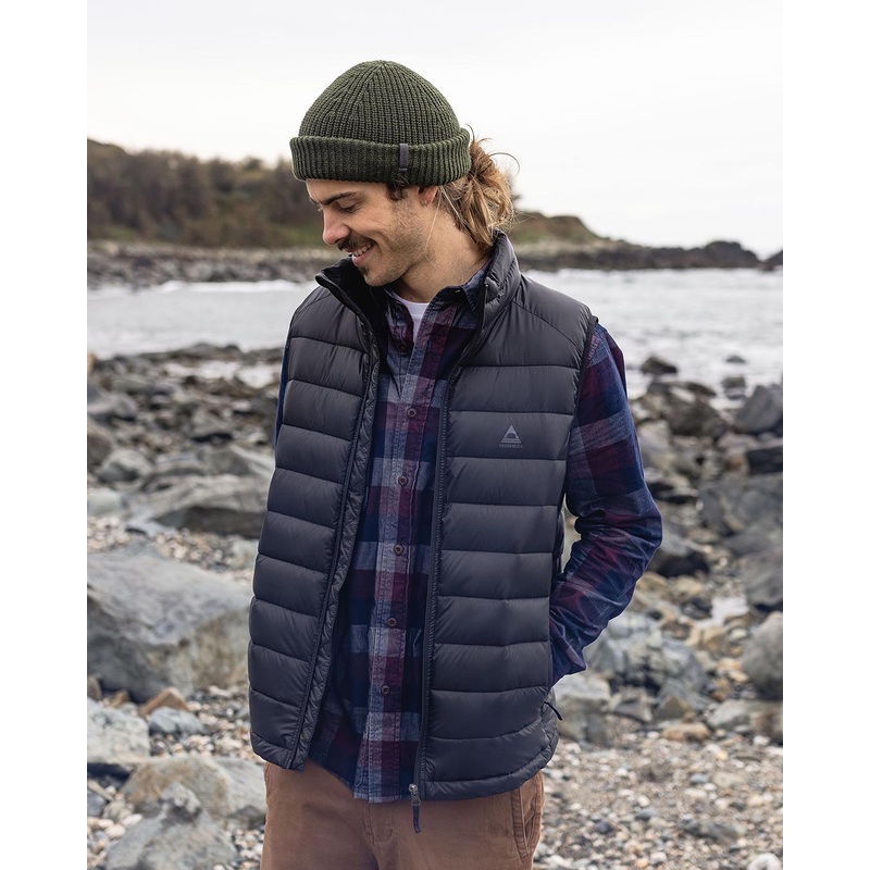 Travel Isolierte Weste – Tief Schwarz