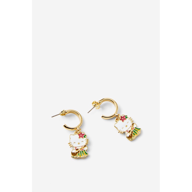 Hello Kitty Hoop Earrings|OS
