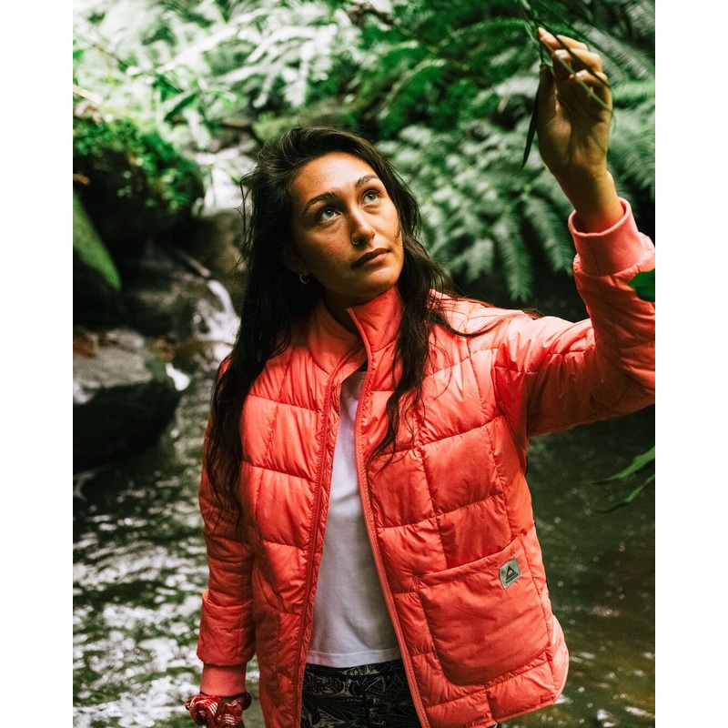 Lorelei Oversized Isolierte Jacke – Muschelrosa