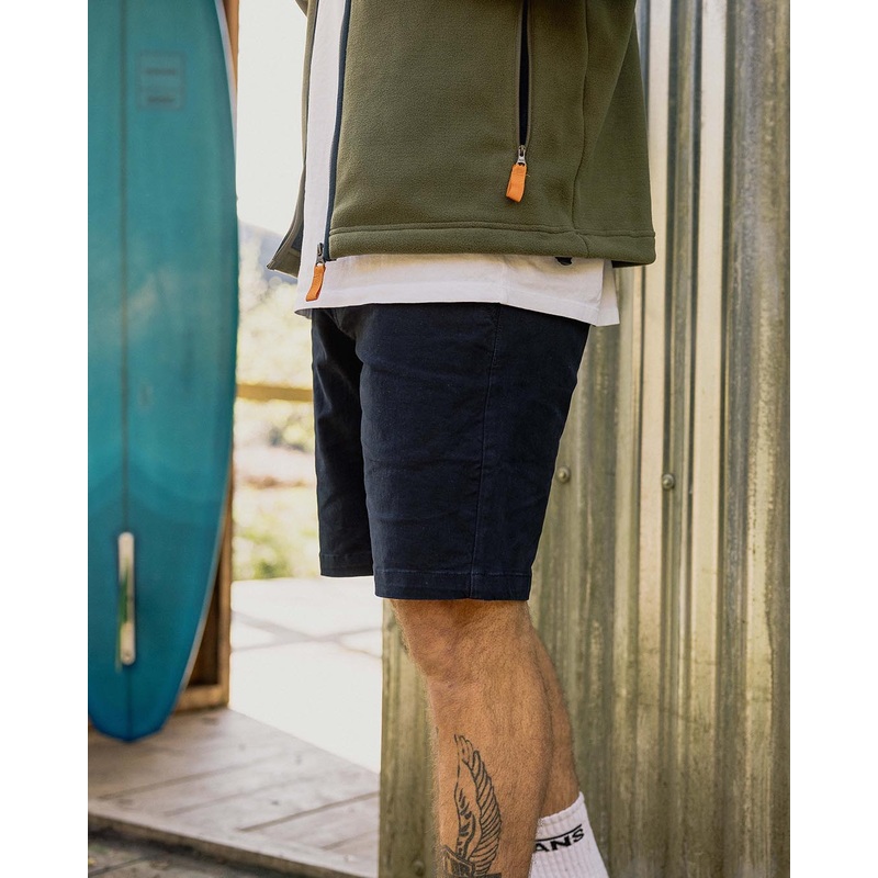 365 Bio-Baumwoll Shorts – dunkles Marineblau