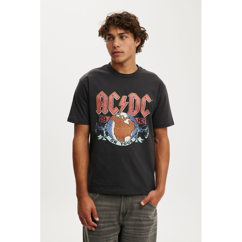 ACDC Loose Fit Music T-Shirt|2XS|XS|S|M|L|XL|2XL