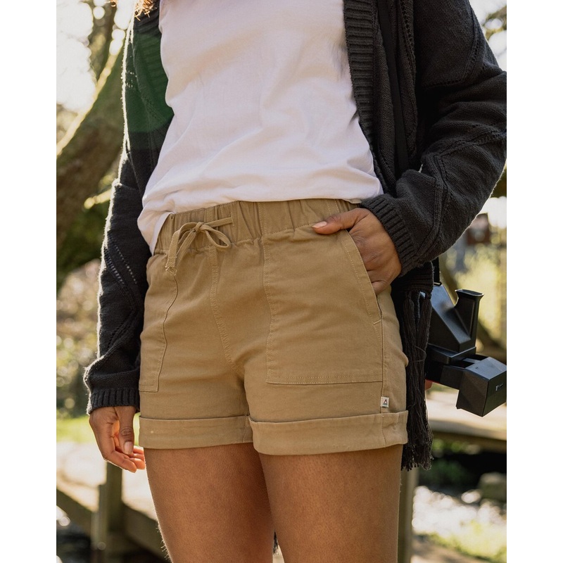 Carriso Bio-Baumwollshorts – Biskuit