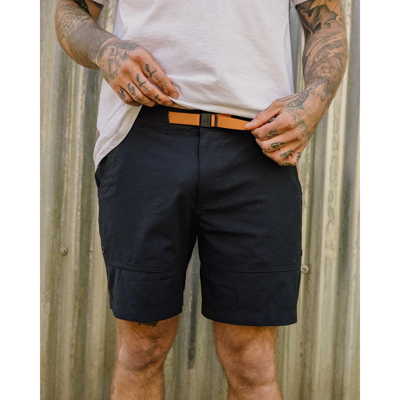 Drift Allzweck-Shorts – Echtes Schwarz