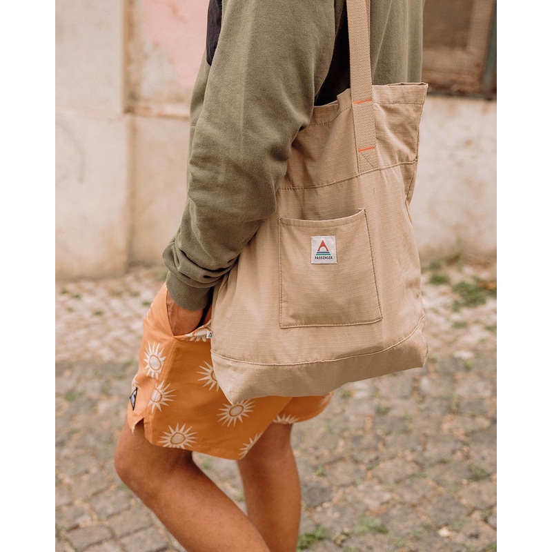 Evergreen Bio Tragetasche – Biskuit