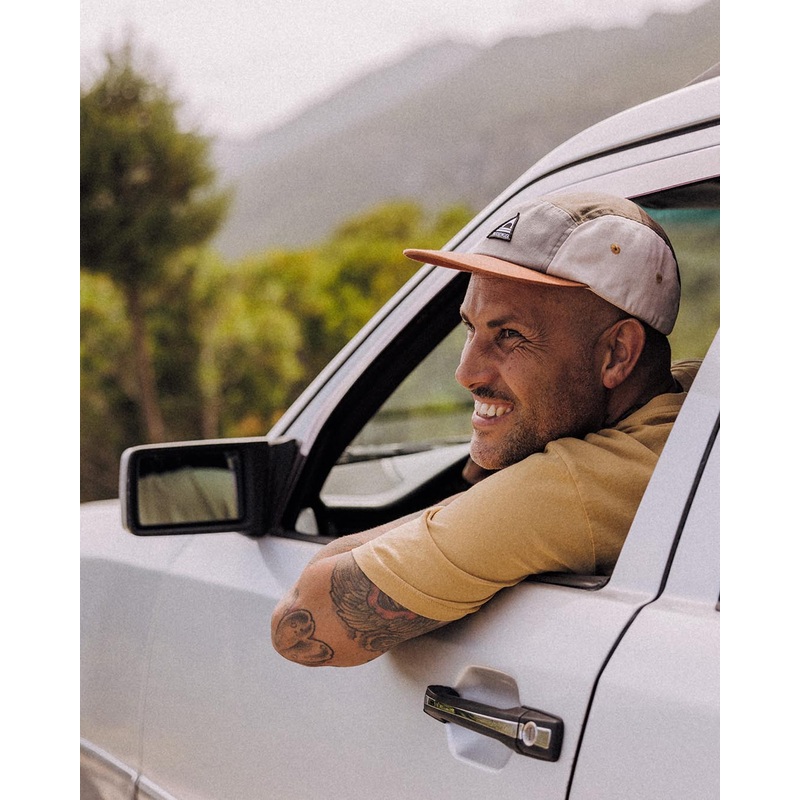 Fixie Recycelte 5 Panel Kappe – Apfelgrn Multi