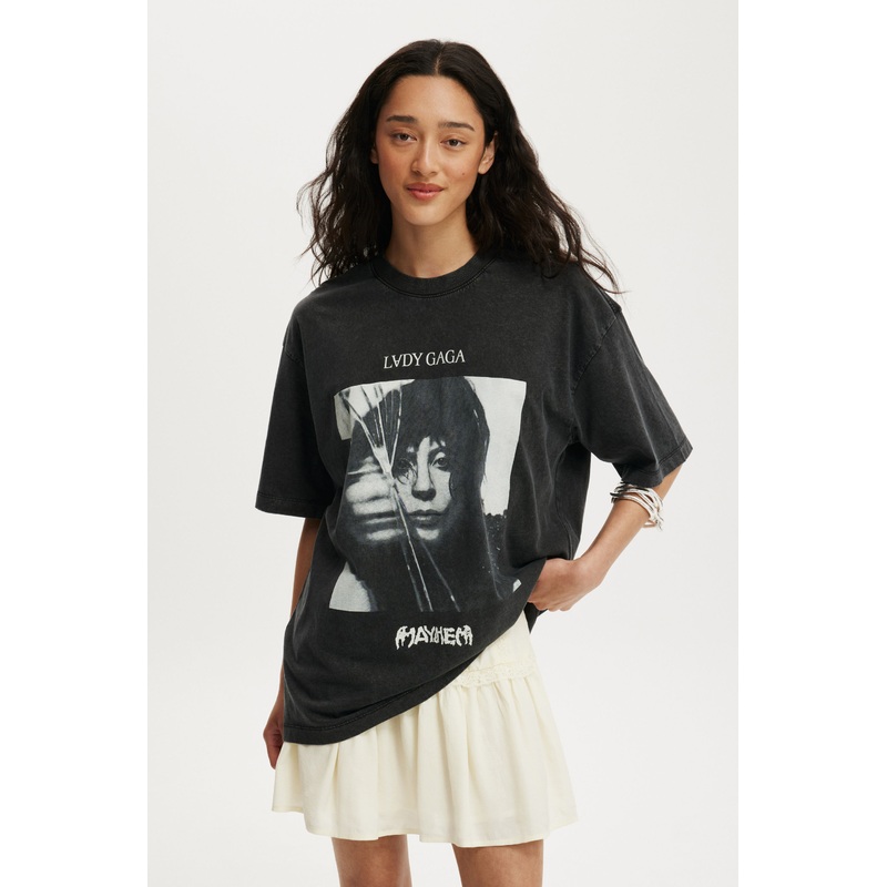 The Lcn Music Boxy Graphic Tee