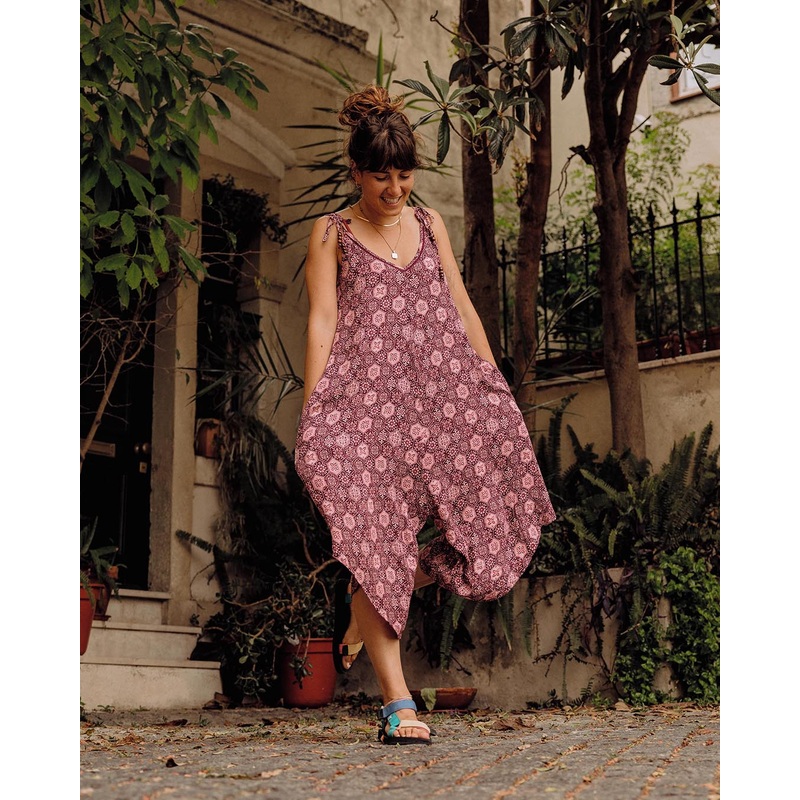 Copetn Jumpsuit – Fliesenwein