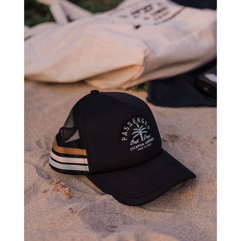 Onda Snapback Trucker-Kappe – Schwarz