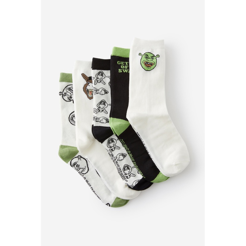 Shrek Box Of Socks|SOLID