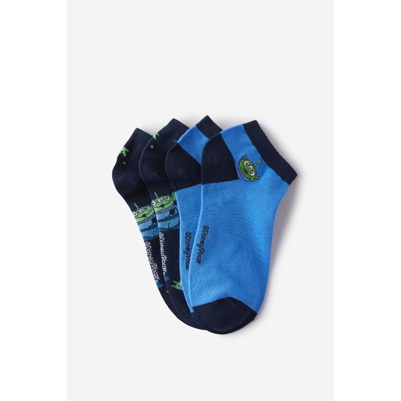 Toy Story 2 Pk Of Ankle Socks|SOLID