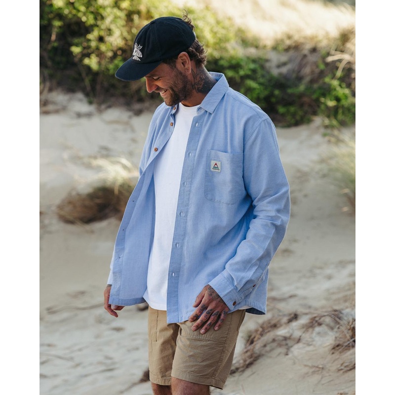 Arica Bio Hemd – Chambray|S|M|L|XL|XXL