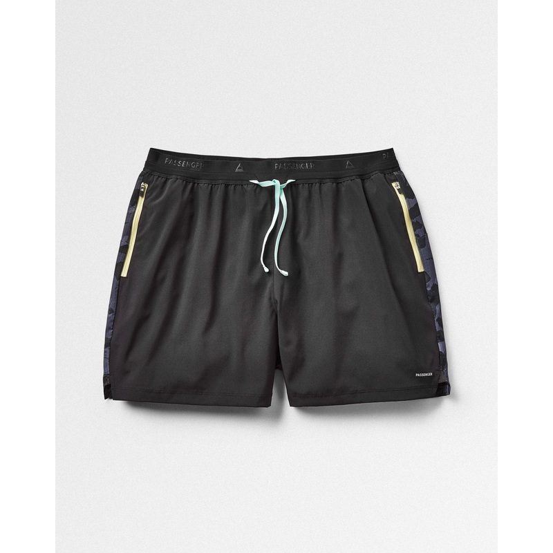 Exploration Trail Recycelte Shorts – Schwarz