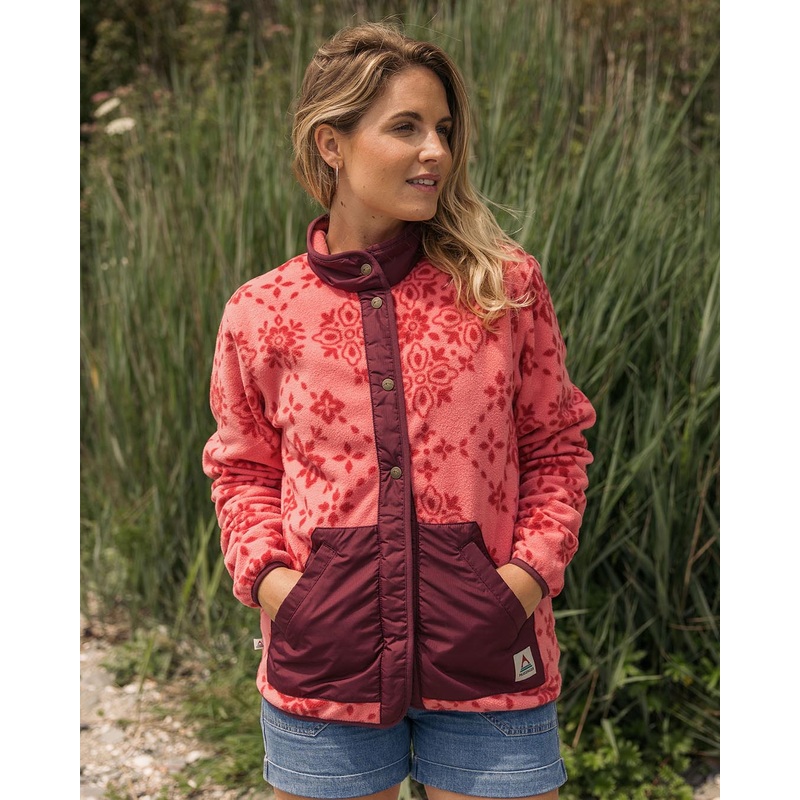 Navegado Recyceltes Polarfleece – Groe Fliese Rose