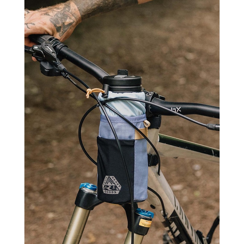 Steer Hybrid-Flaschen-Fahrradtasche – Provinziales Blau