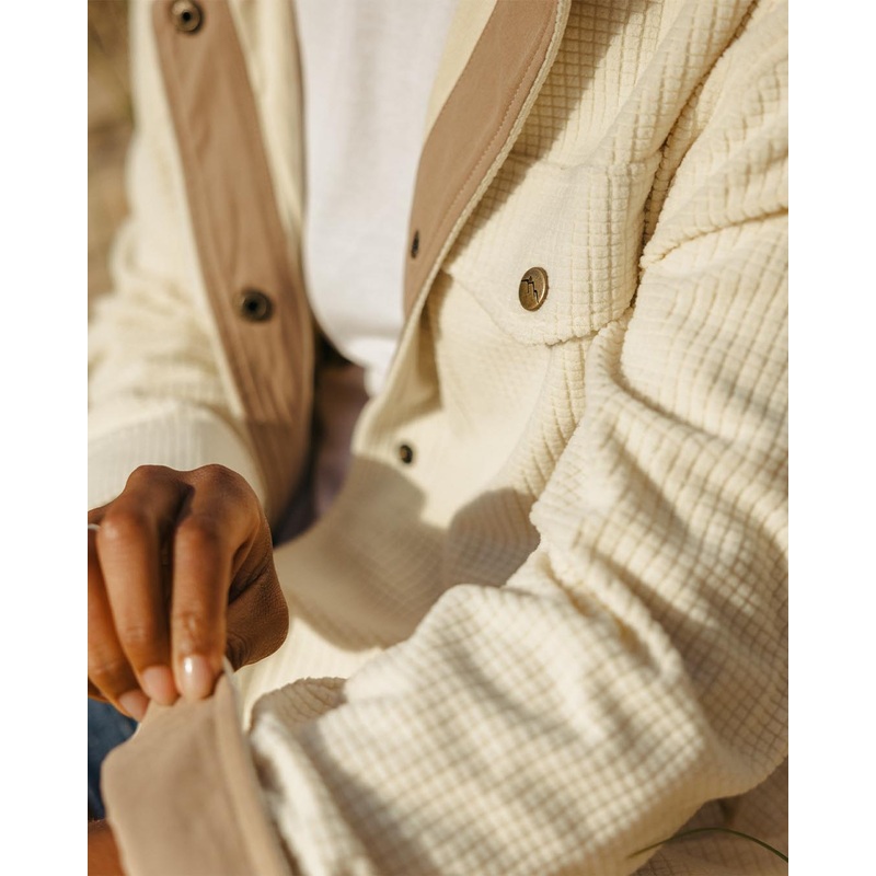 Iguazu Gitter Polarfleece Hemd – Birke