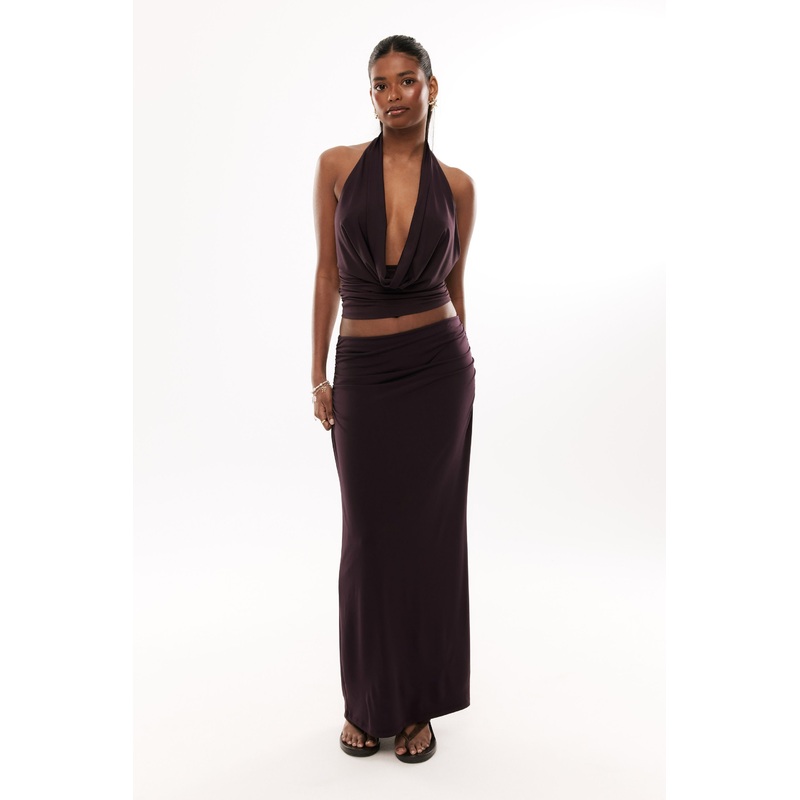 Sherri Ruched Maxi Skirt|3XS|2XS|XS|S|M|L|XL|2XL