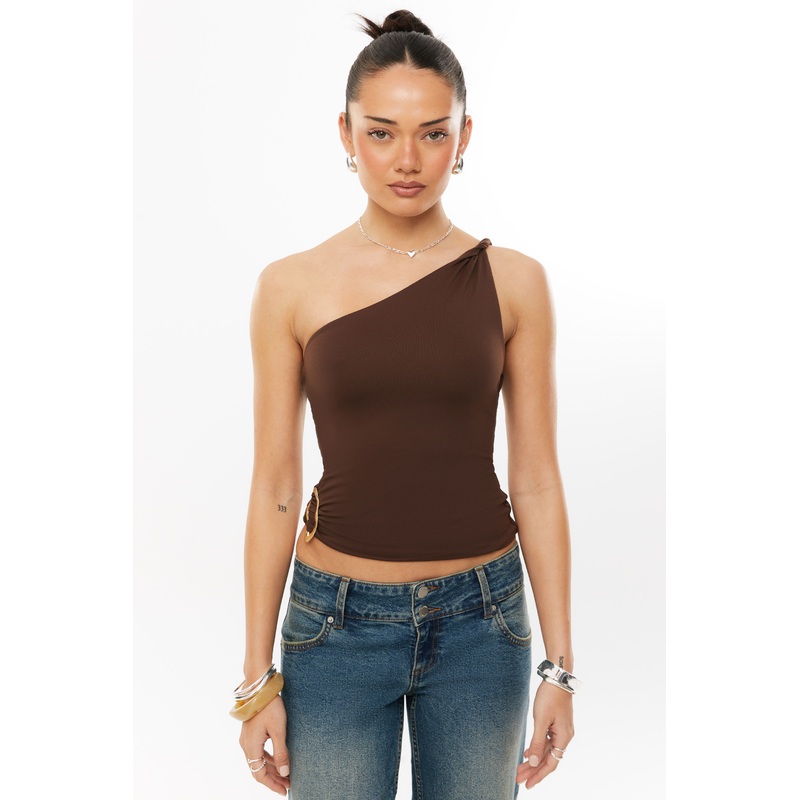 Super Smooth Kaia One Shoulder Top