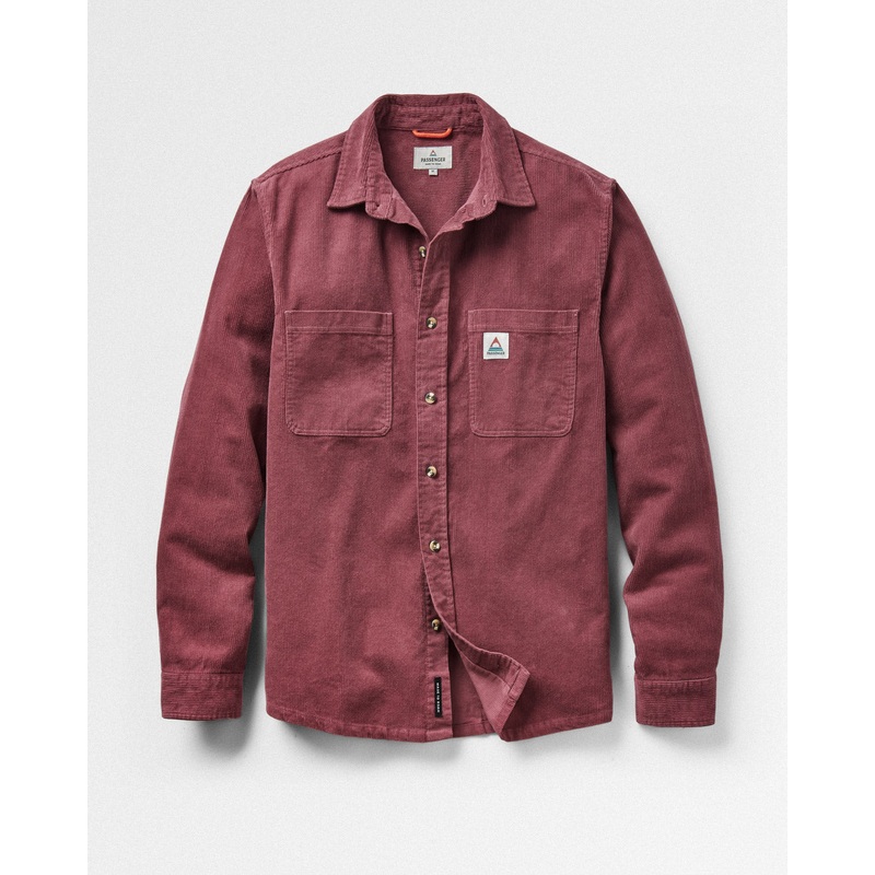 Backcountry Cordhemd – Zerdrckte Beere
