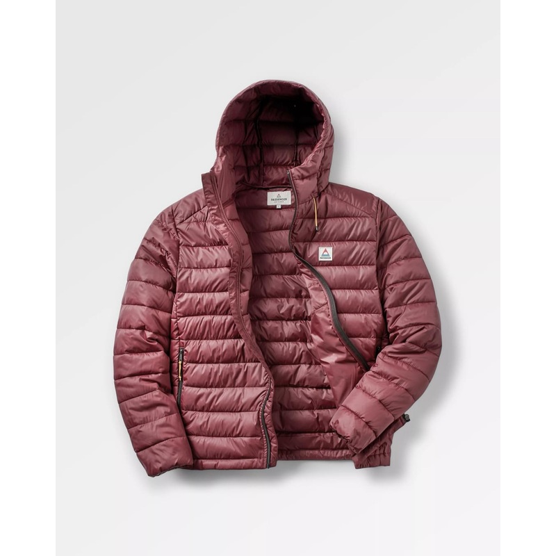 Roamer Recycelte 2.0 isolierte Jacke – Weinrot