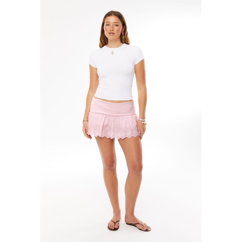 Abbey Broderie Mini Skort|3XS|2XS|XS|S|M|L|XL