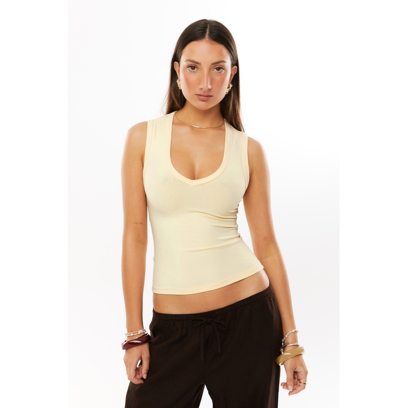 Sleek Belle V Neck Tank|3XS|2XS|XS|S|M|L|XL|2XL