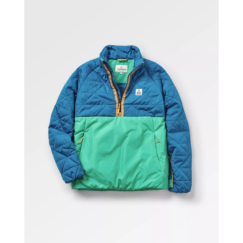 Trace Recycelte Thermore Isolierte Jacke – Korsarblau/ Dschungelgrn