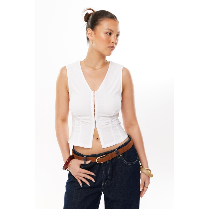 Alba Ruched Top|6|8|10|12|14|16