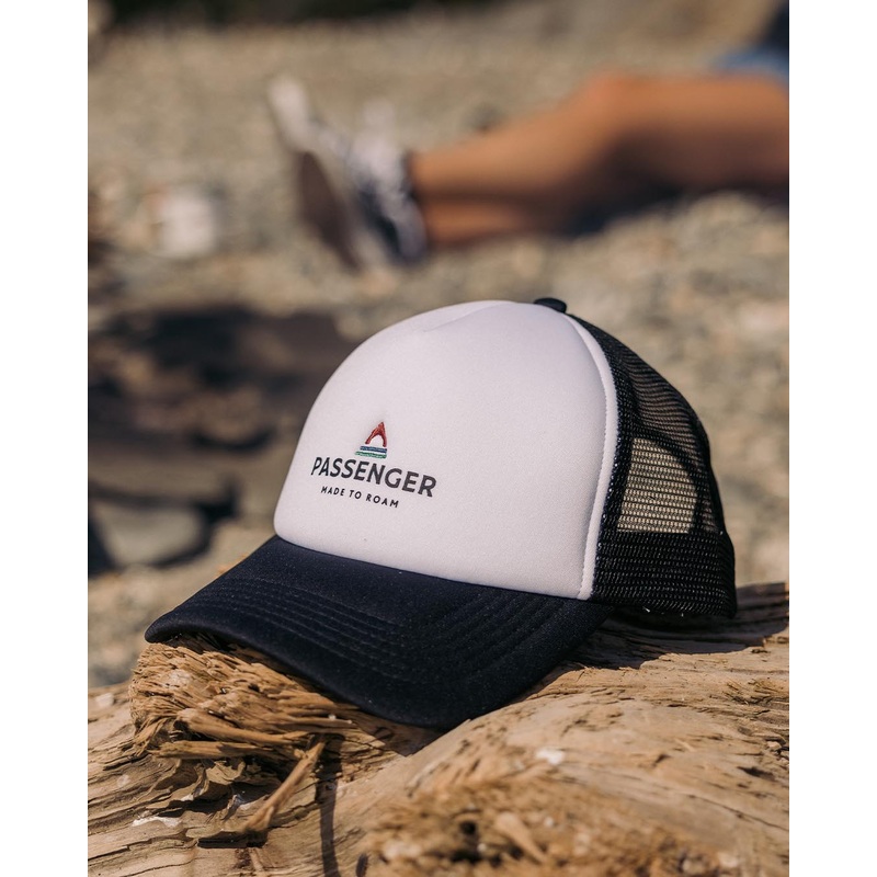 Beechey Snapback Trucker Kappe – Schwarz/Wei