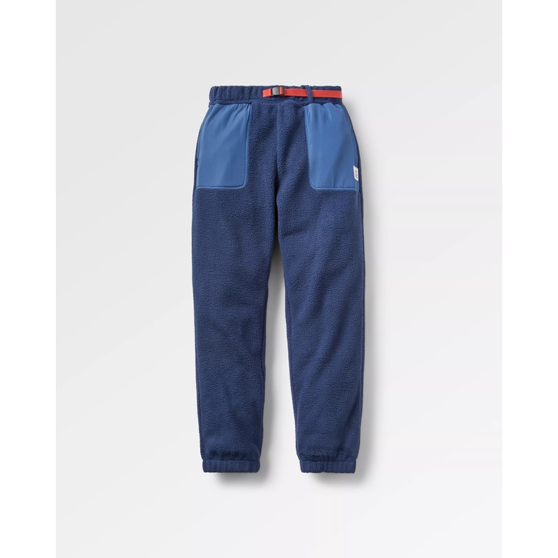 Offgrid recycelte Sherpa-Fleece-Jogginghose – Tiefes Marineblau