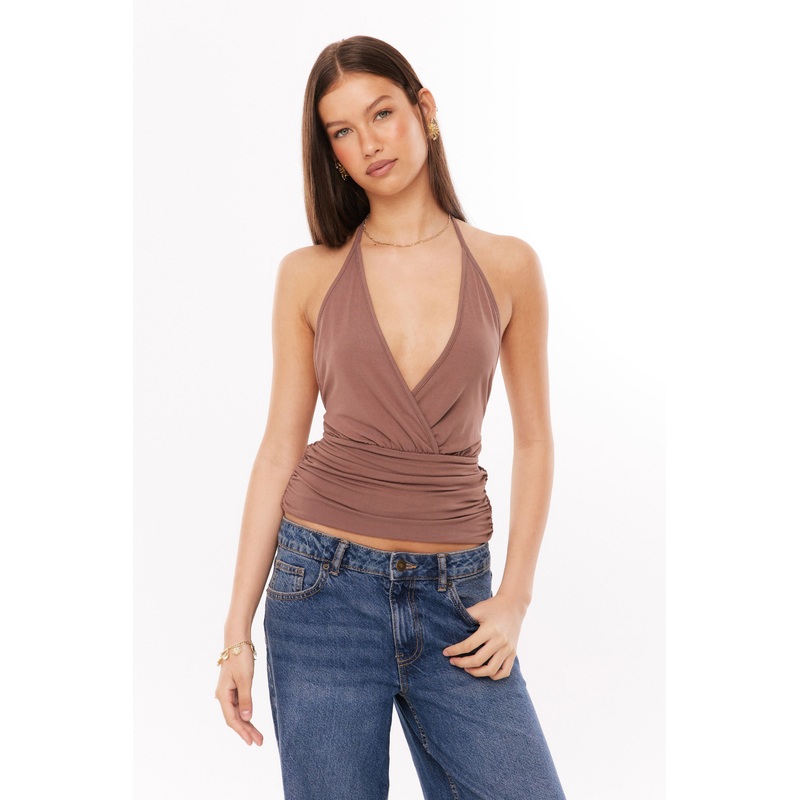 Soft Chiara Halter Top|2XS|XS|S|M|L|XL|2XL