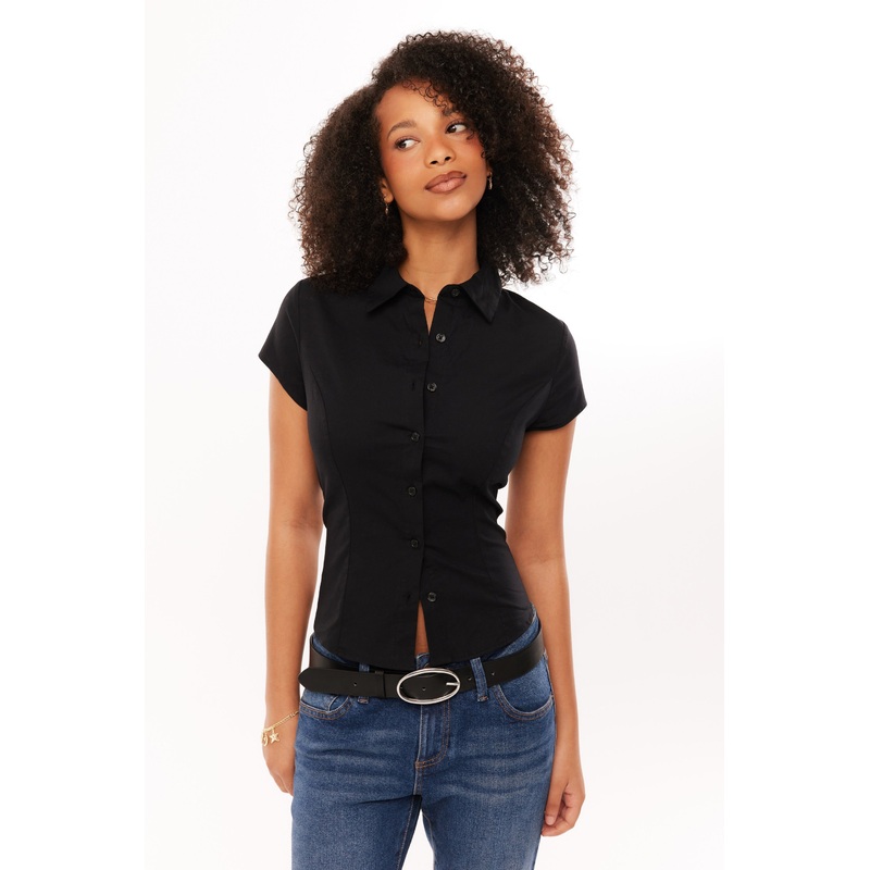 Bria Cap Sleeve Shirt|4|6|8|10|12|14|16