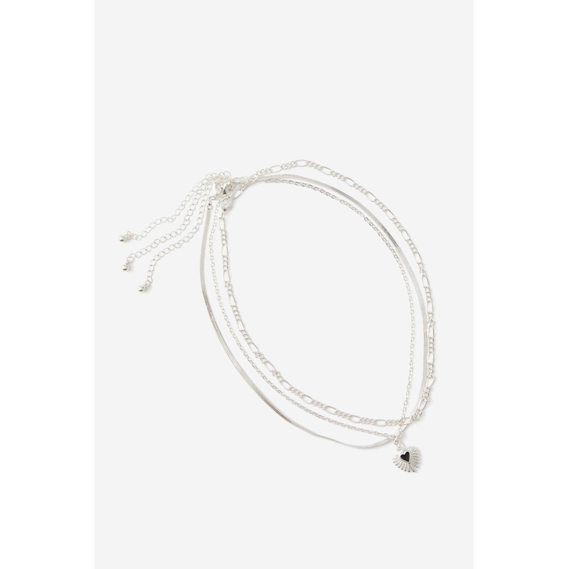 Stack Charm Necklace|OS