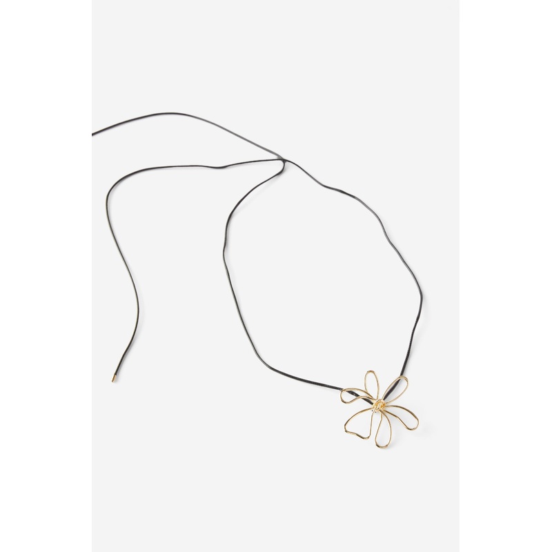 Cord Pendent Necklace|OS