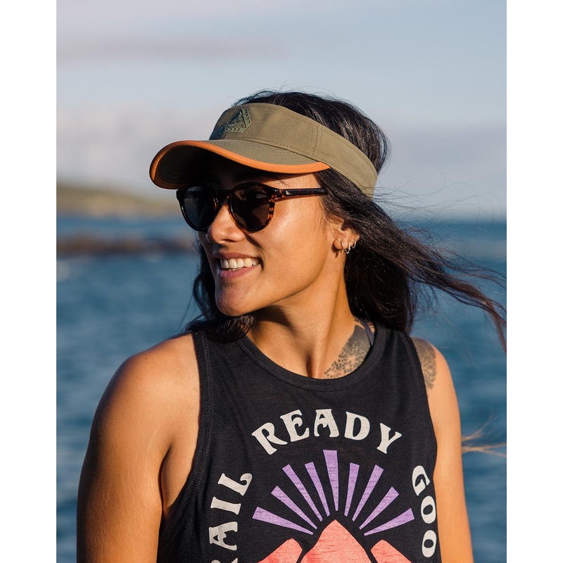 Lima Recycelter Visor – Staubige Olive