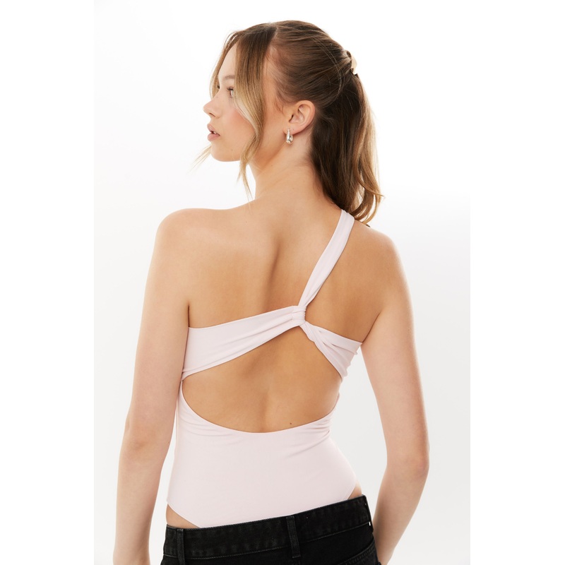 Luxe Jessica One Shoulder Bodysuit