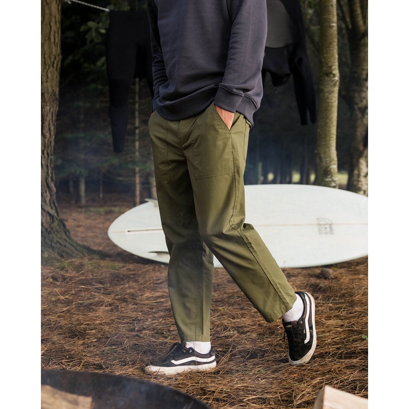 Timeless Cropped-Hose – Khaki|30/32|30/34|32/32|32/34|34/32|34/34|36/32|36/34